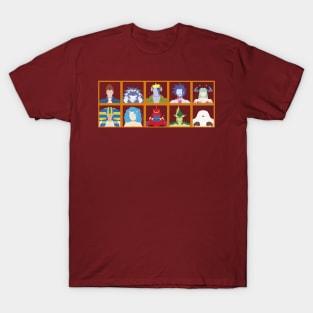 Select Your Character: Darkstalkers T-Shirt